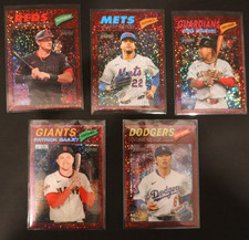 2026 Topps Heritage Burgandy Sparkle You Pick $1.99 DEAL
