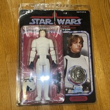 Gentle giant STAR WARS  The Power Of The Force Jumbo figure Luke  stormtrooper