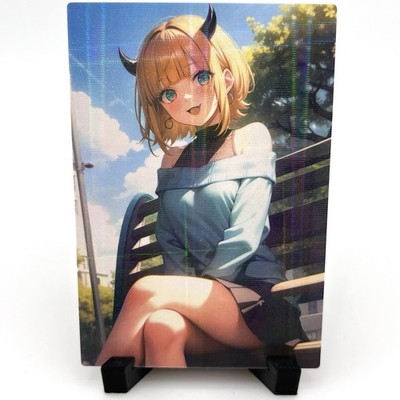 Oshi no Ko Mem-Cho Sexy Hot Anime Waifu Girl Lewd Doujin Goddess Story Art Card