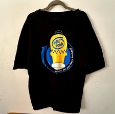 Vintage Intel inside Simpsons Homer T Shirt MATT GROENING Size 2XL Pentium