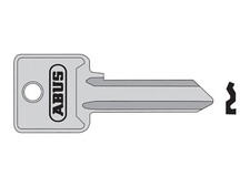 Image of ABUS Mechanical 85/30 30mm Right Hand Key Blank ABUKB02701