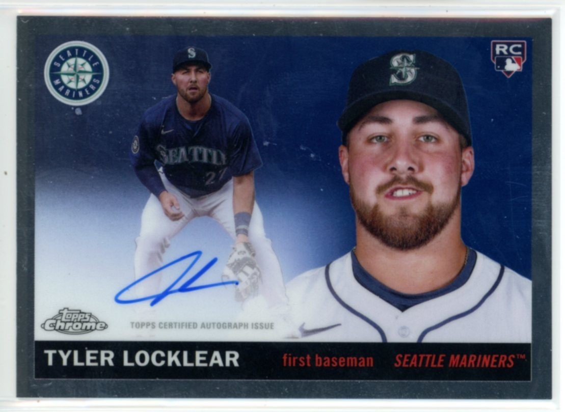 2025 Topps Chrome Platinum Tyler Locklear RC Auto #CPA-TL