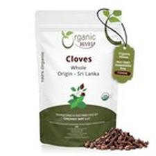 Organic Way Hand Selected Cloves Whole Syzygium Aromaticum - Adds Flavour...