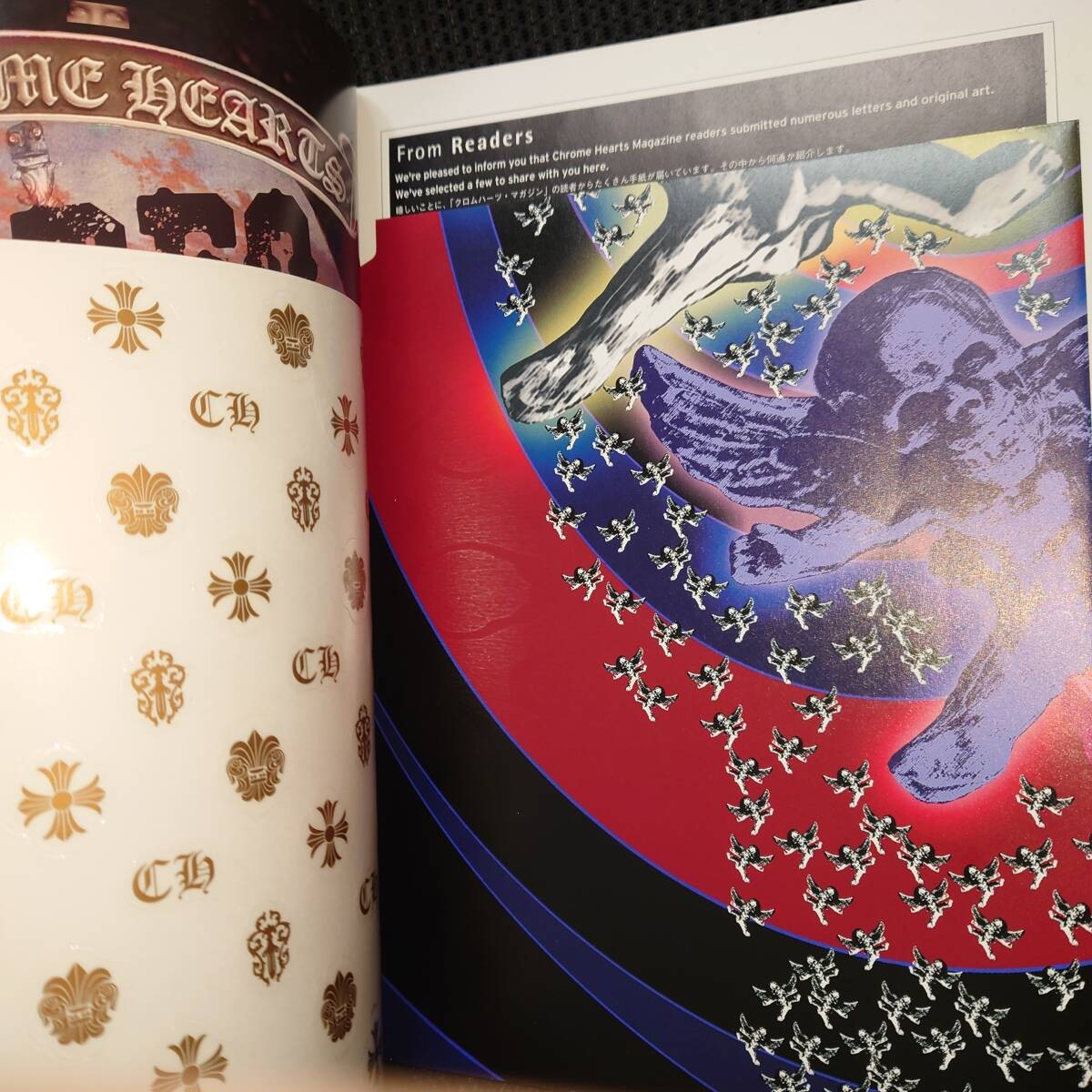 Chrome Hearts Magazine Vol 6 with CD Poster Sticker Art Book 11.7 x 9.1 inch Set thumbnail 10