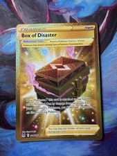 Pokemon - Box of Disaster - 214/196 - SWSH Lost Origin - Gold Secret Rare Card ✨
