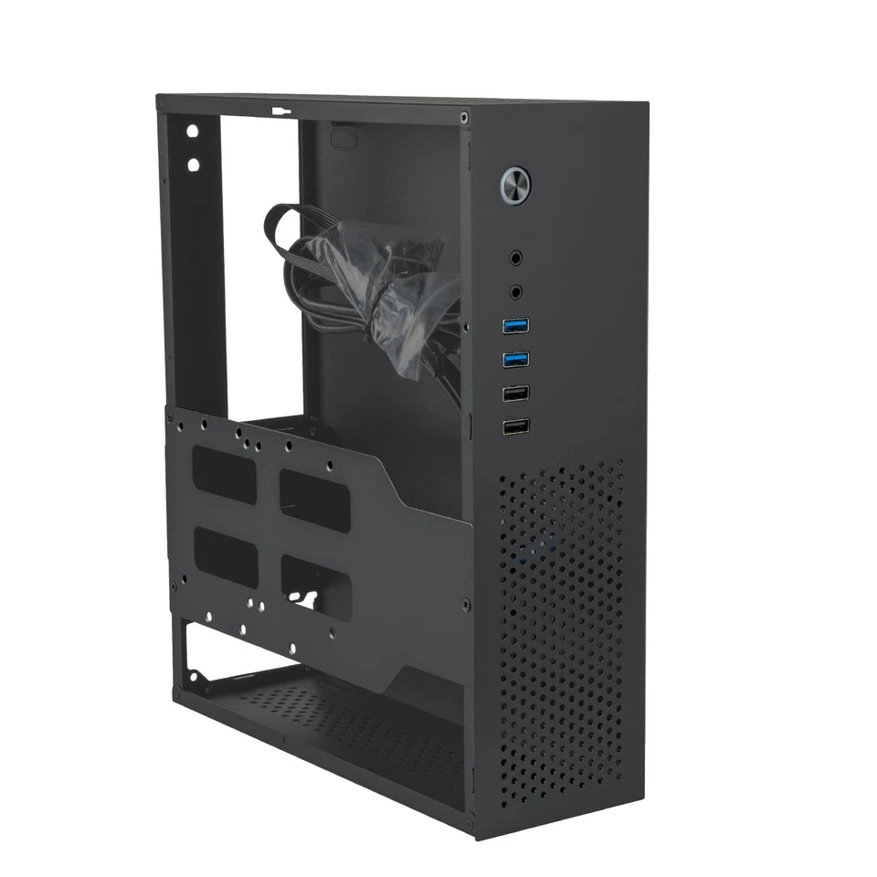 Micro ATX Case PC Case: MATX Case DTX Mini PC ITX Desktop Computer Case Suppo... - Image 4 of 4