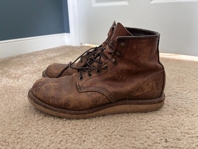 Red Wing Heritage 6'' Rover Round Toe Amber Harness 8.5 D