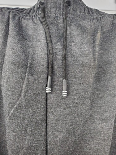 Neu mit Etikett G-Man schwarze Jogginghose/Jogginghose mit Reißverschlusstaschen Erwachsene Größe 2XL XXL - Bild 2 von 8