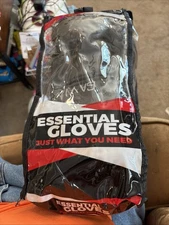 Sanabul Essential Boxing Kickboxing Punching Bag Gloves 12 oz. Black.