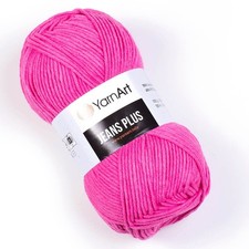 Yarnart Jeans Plus Soft Yarn For Summer Knits 55 Cotton 100G 160M Medium Thick