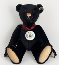 Steiff Club 1999 Black Mohair Teddy Bear 1912 Replica EAN 420160
