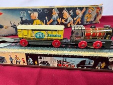 Vintage Blechspielzeug Zug Arnold Coca Cola Cinzano Fyffes 50er Jahre...