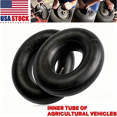 15x6.00-6 TR13 Stem Tube for Tractor ATV Go-Kart Lawn Mower Inner Tubes 2 Pack
