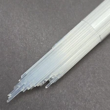 209 Chrystal Opal White Stringers Full Tube Oceanside Glass 96 COE Glass Fusing