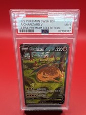 Charizard V SWSH260 (Promo SWSH 2022) Full Art Holo PSA 9 Pokémon TCG