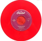 THE BEATLES   PAPERBACK WRITER B/W RAIN    1987 RED VINYL JUKEBOX 45