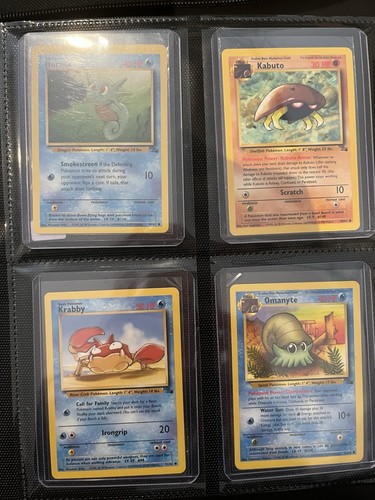 Pokemon Fossil Master Set 62/62 - Picture 13 of 16