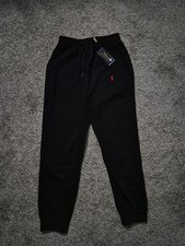 Polo Ralph Lauren Men s Black Solid Jogger Pa...