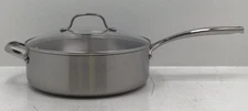 GreenPan Superior 5-quart Stainless Steel Saute Frying Pan - New In Open Box