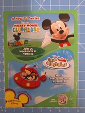 MICKEY MOUSE Clubhouse Little Einsteins TV Series 2006 Print Ad