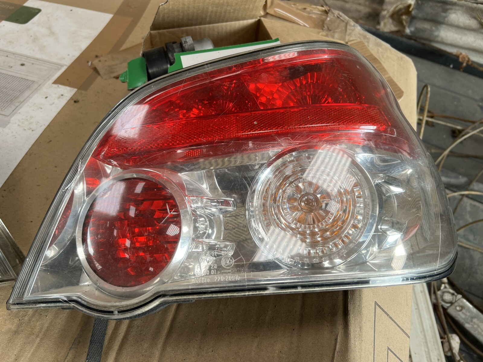 Subaru Impreza STI 9 Hawkeye Rear Lights 20052007 Pair eBay