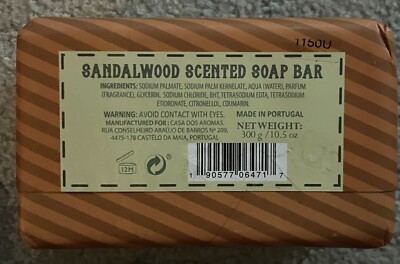 Casa Dos Aromas | Triple Milled Soap | 10.5 OZ | Made in Portugal