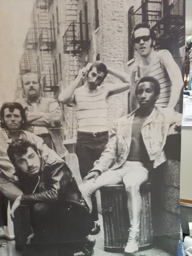 Raro Póster Vintage Shanana B/W Usado Como Encontrado - Imagen 5 de 6
