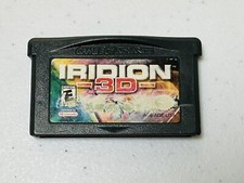 Iridion 3D (Nintendo Game Boy Advance 2001) Authentic Cartridge GBA