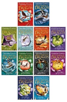 How to Train Your Dragon -12 Book Collection Cressida Cowell