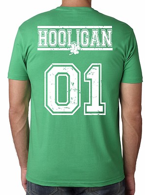 St Patricks Day Shirt Distress Clover Hooligan T-shirt St Patricks Parade Shirt