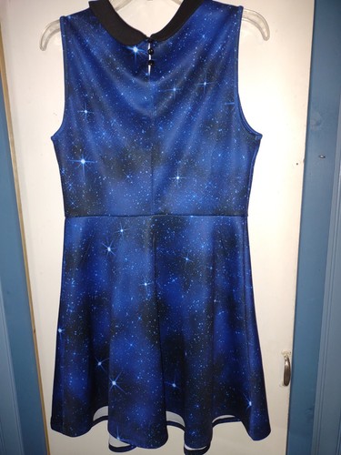Abito pattinatore LG Doctor Who Tardis Galaxy tema caldo BBC cosplay NUOVO con etichette - Foto 7 di 9