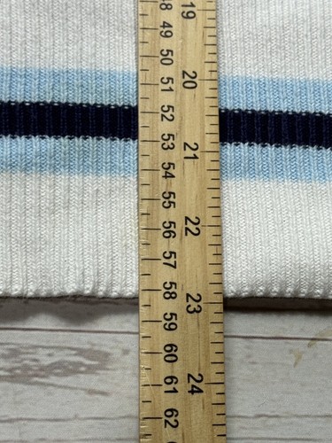 Brooks Brothers V-Ausschnitt Pima Baumwolle Pullover gestreift Damen Größe Large - Bild 8 von 8