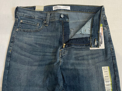 Signature Levi Strauss Mens S51 Straight Super Flex Jeans