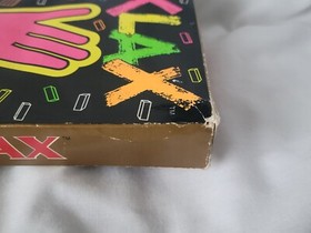 NES KLAX Nintendo Entertainment System Complete with Inserts READ -  Imperfect