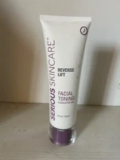 NEW & SEAL Serious Skincare Reverse Lift Facial Face Toning Conductive Gel 4 oz