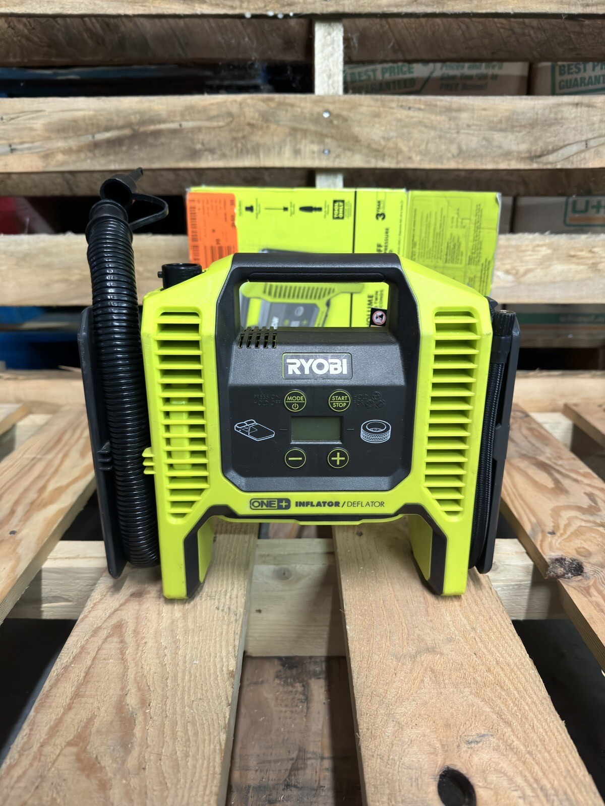 RYOBI P747 18v Dual Function Inflator/Deflator (TOOL ONLY) Read