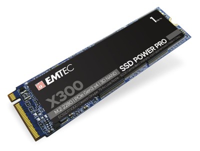 Emtec X300 Power Pro 1TB M.2 2280 PCIe Gen 3.0 x4 Internal Solid State Drive ...