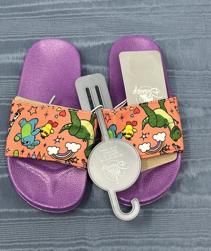 Disney Toy Story 4 Girl Slides Slippers Sandals Water Shoes For Kids Size 13/1 - Picture 9 of 15