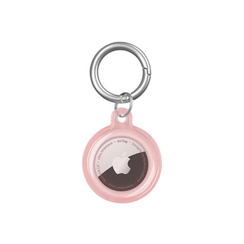 For Apple AirTag Protective Case Shell Key Ring Tracker Keychain Air Tag Cover - Photo 22 sur 26