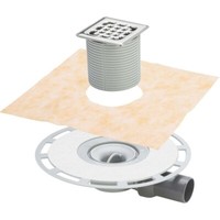 Viega Badablauf Advantix 4939 Dn 50, Kunststoff Grau, Ablauf Waagerecht 565701