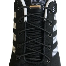 Lazy No Tie Elastic tieless lock Shoe laces strings for Sneakers kids adult boot