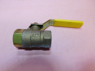 SOLID BRASS BALL VALVE 3/4 600 WOG MILWAUKEE -- BOX100 G