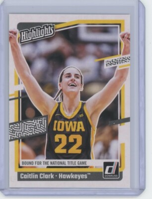 #ad #ad Caitlin Clark 2024 Donruss Highlights #H9 $1.75