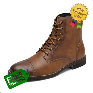 2021 Zapatos Botas Para Invierno Botines De Hombre Para Vestir Casual  Calzado | eBay