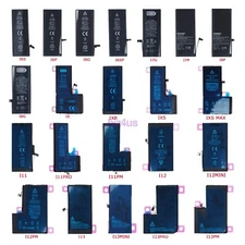 Replacement Internal Battery For Apple iPhone 6 6S 7 8 X XS XR 11 12 13 Pro Lot