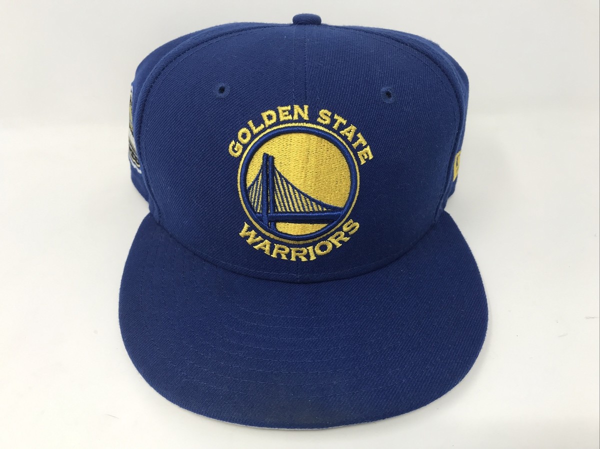 Golden State Warriors NBA New Era Authentic 59FIFTY Fitted Hat 7 3 