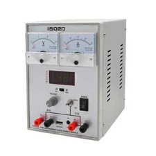 1502D Cell Phone Repair DC Regulated Power Supply Pointer Ammeter Power Meter