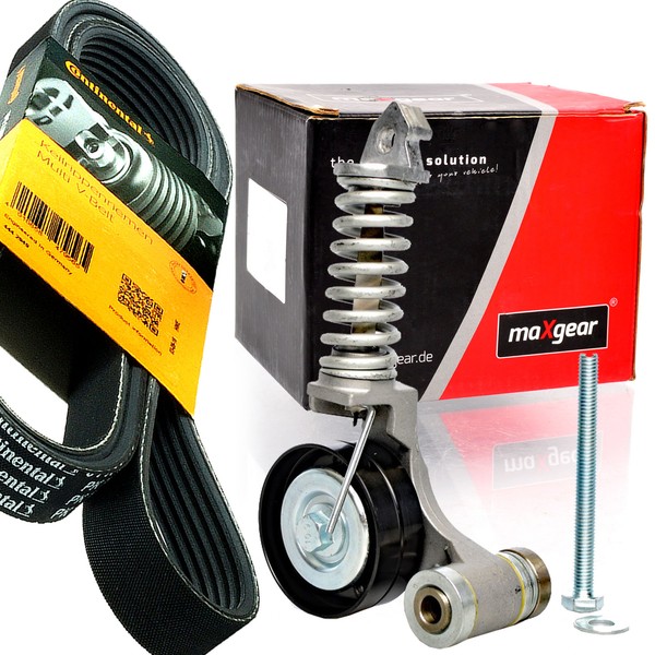 Contitech 6PK1370 Keilrippenriemen + Spanner FüR Opel Combo Corsa C Meriva 1.4-image