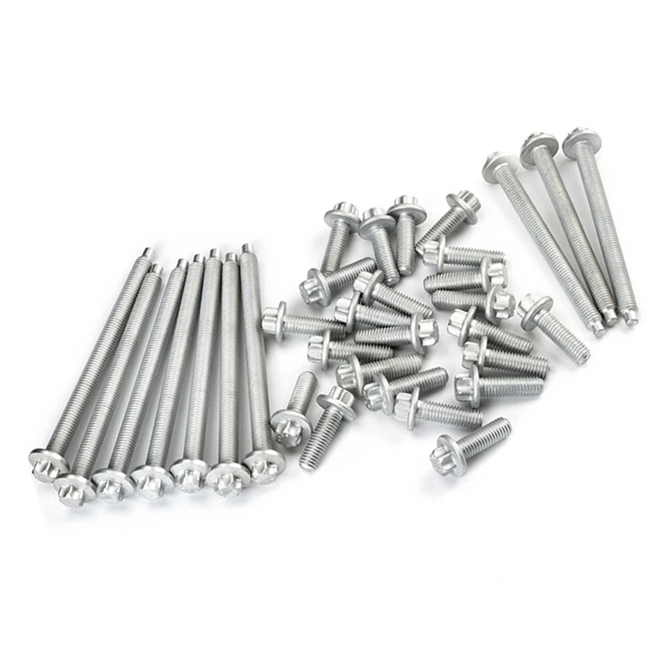 Engine Oil Pan Bolt Set 11132210959 Fits for BMW 335i 330i 435i 535i 528i 530i Foto 3 de 4