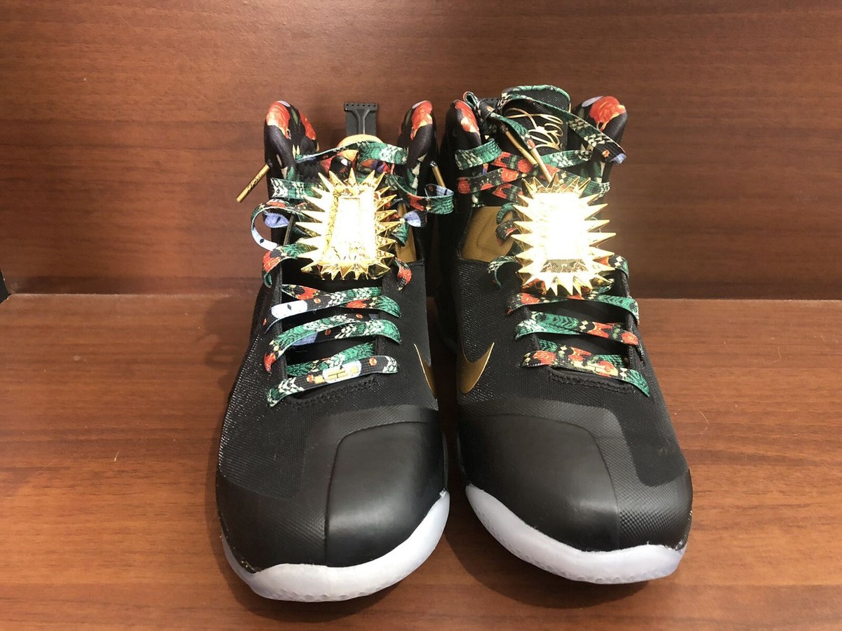 Nike LeBron 9 Watch The Throne Size 10M/11.5 DO9353-001 No Lid